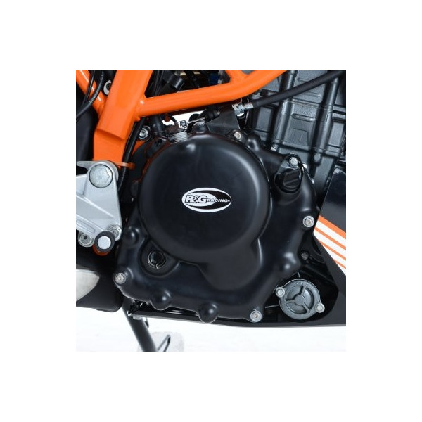 R&G Engine Case Cover Kit (2pc) For KTM 390 DUKE '13-'15 and KTM RC 390 '14-'15 models